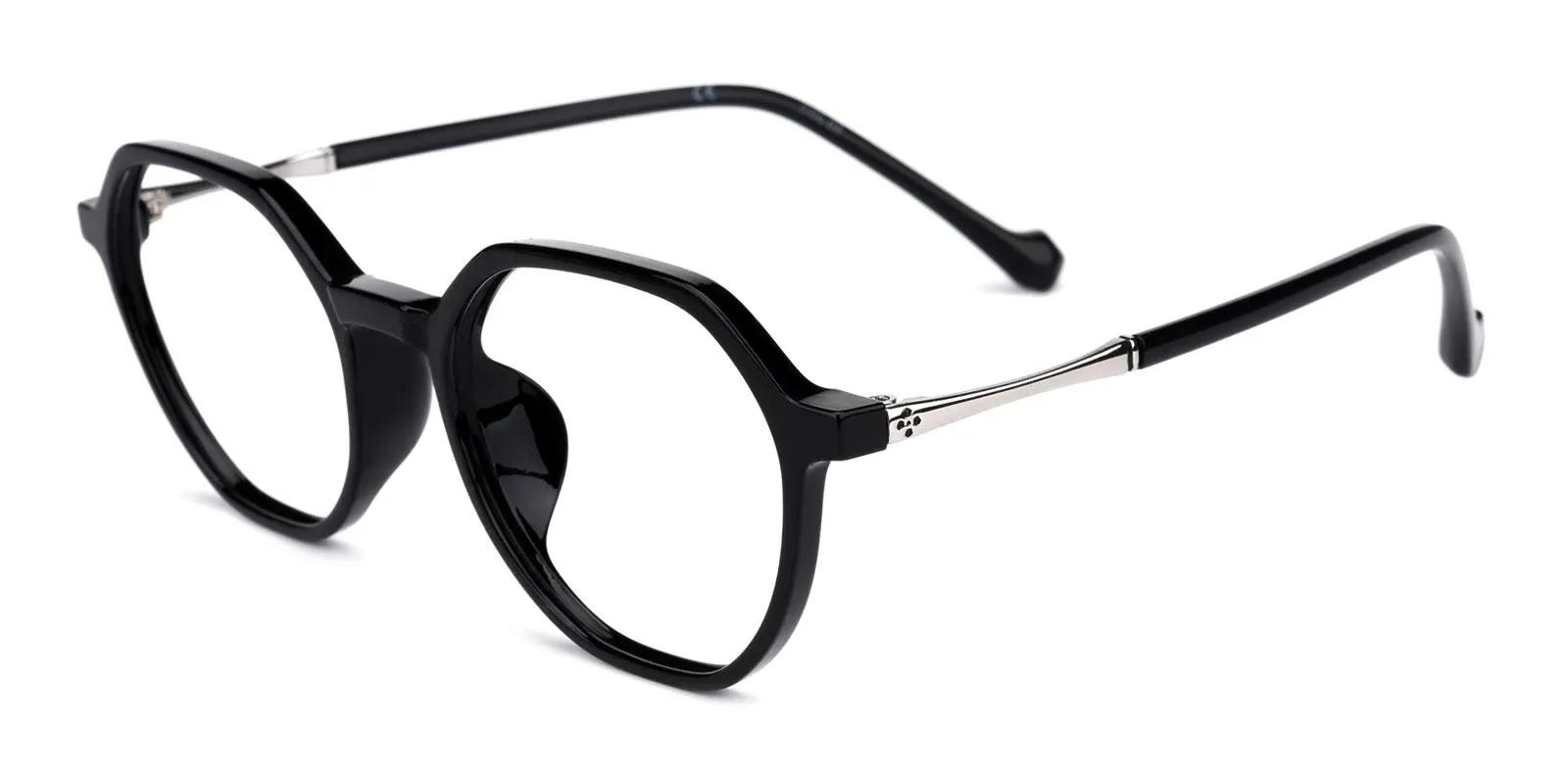 Nowie Black TR Eyeglasses , UniversalBridgeFit Frames from ABBE Glasses