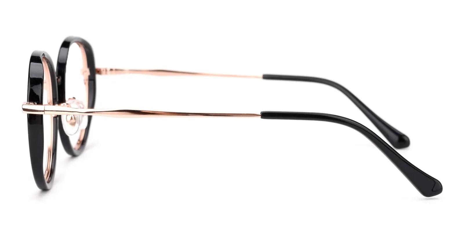 Ossety Black Titanium , TR Eyeglasses , NosePads Frames from ABBE Glasses