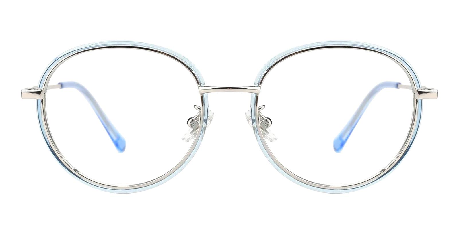 Ossety Blue Titanium , TR Eyeglasses , NosePads Frames from ABBE Glasses