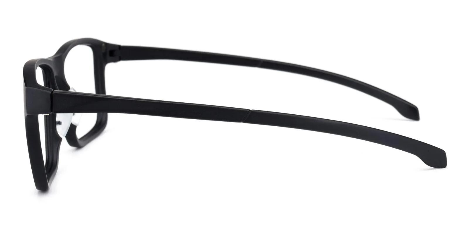 Menery Clip-On Black TR Eyeglasses , UniversalBridgeFit , Clip-on Frames from ABBE Glasses