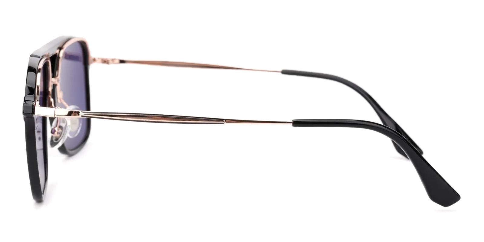 Picard Black Titanium , TR NosePads , Sunglasses Frames from ABBE Glasses