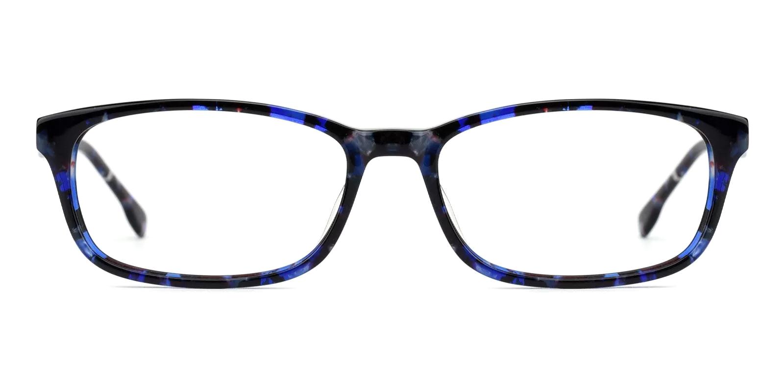 Tendant Blue Acetate Eyeglasses , UniversalBridgeFit Frames from ABBE Glasses