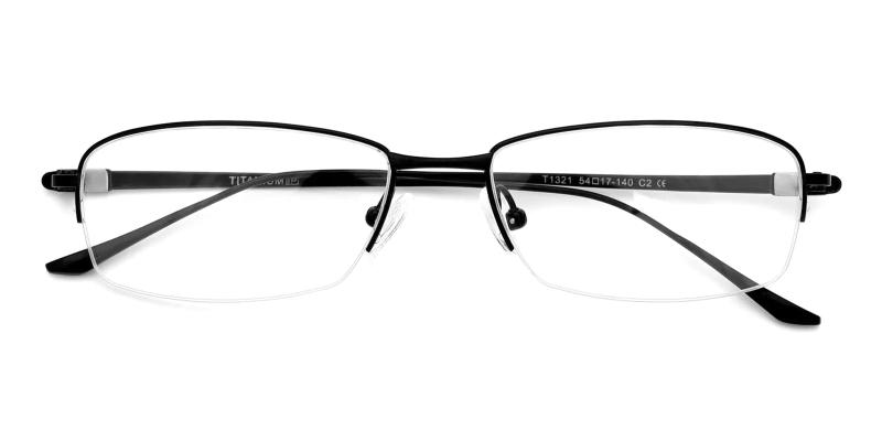 Ploree Black  Frames from ABBE Glasses