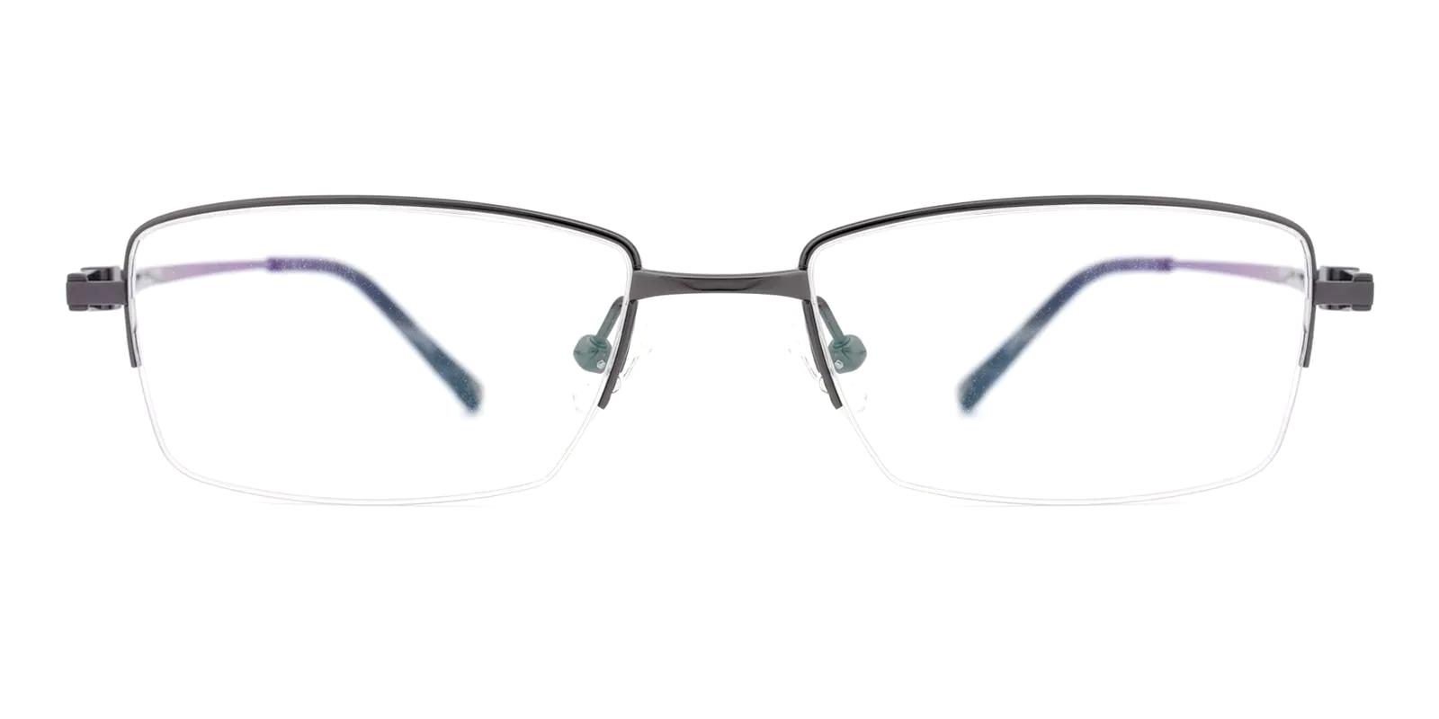 Torsior Gun Titanium Eyeglasses , NosePads Frames from ABBE Glasses