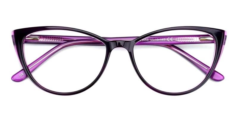 Holory Purple  Frames from ABBE Glasses