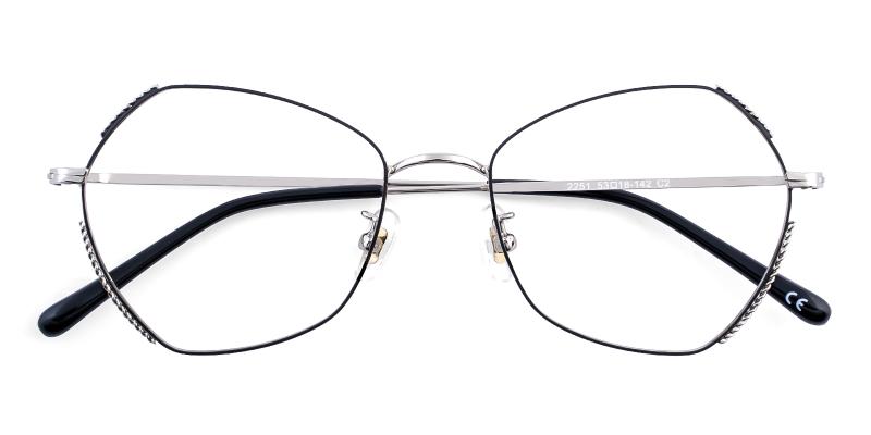 Dontic Black  Frames from ABBE Glasses