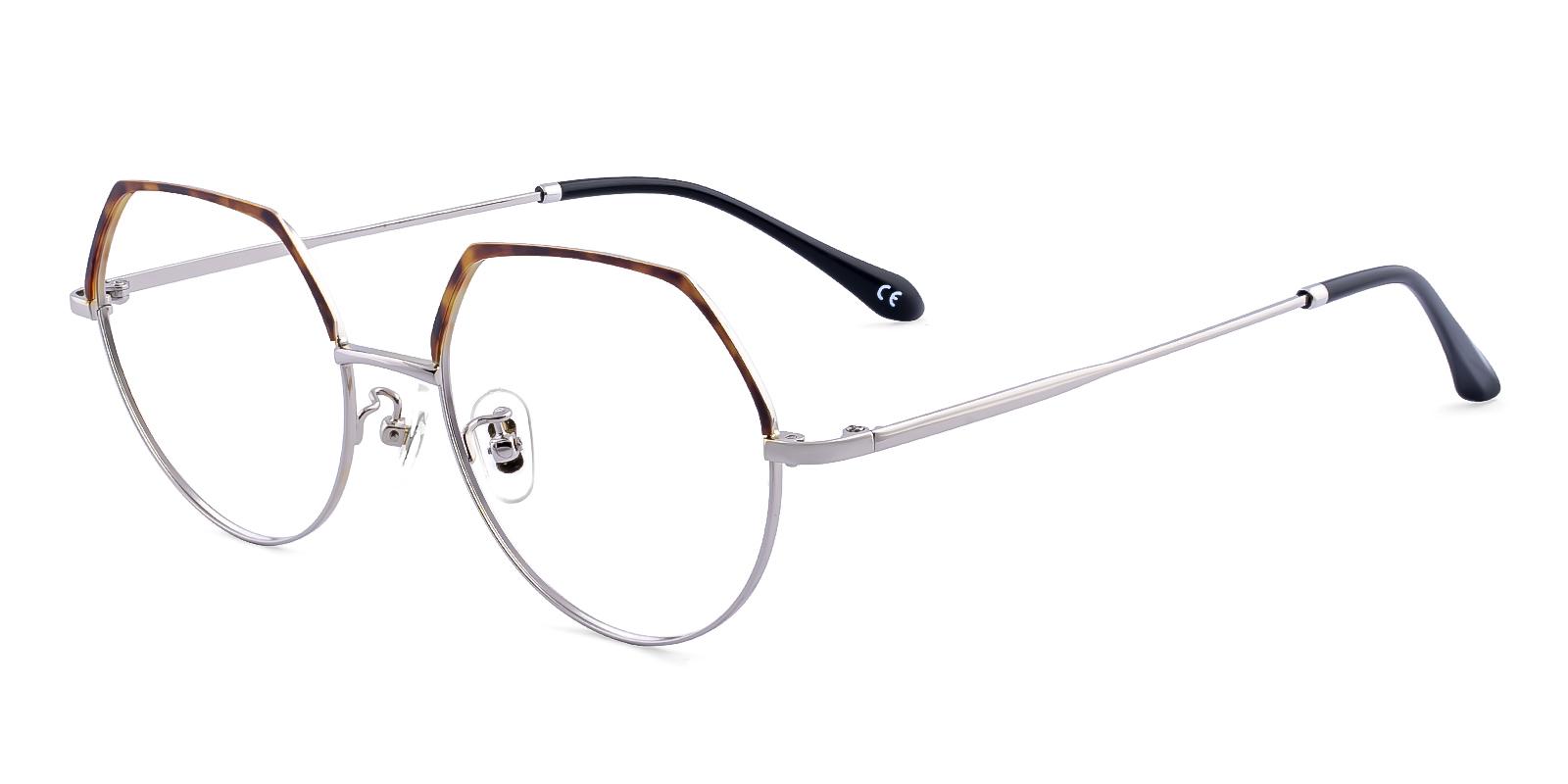 Actie Tortoise Metal Eyeglasses , NosePads Frames from ABBE Glasses