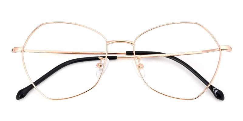 Thellet Rosegold  Frames from ABBE Glasses