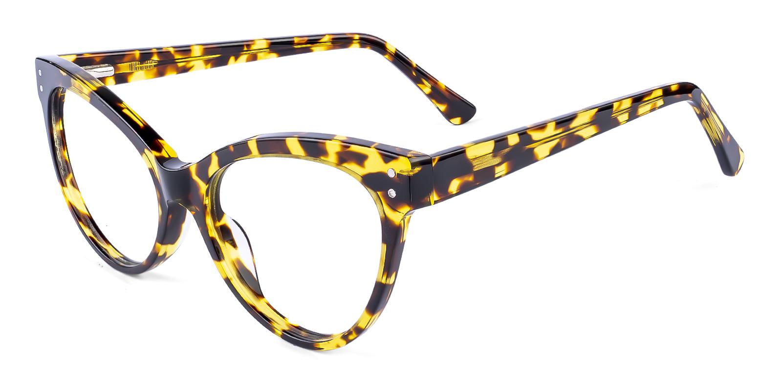 Airness Tortoise Acetate Eyeglasses , SpringHinges , UniversalBridgeFit Frames from ABBE Glasses