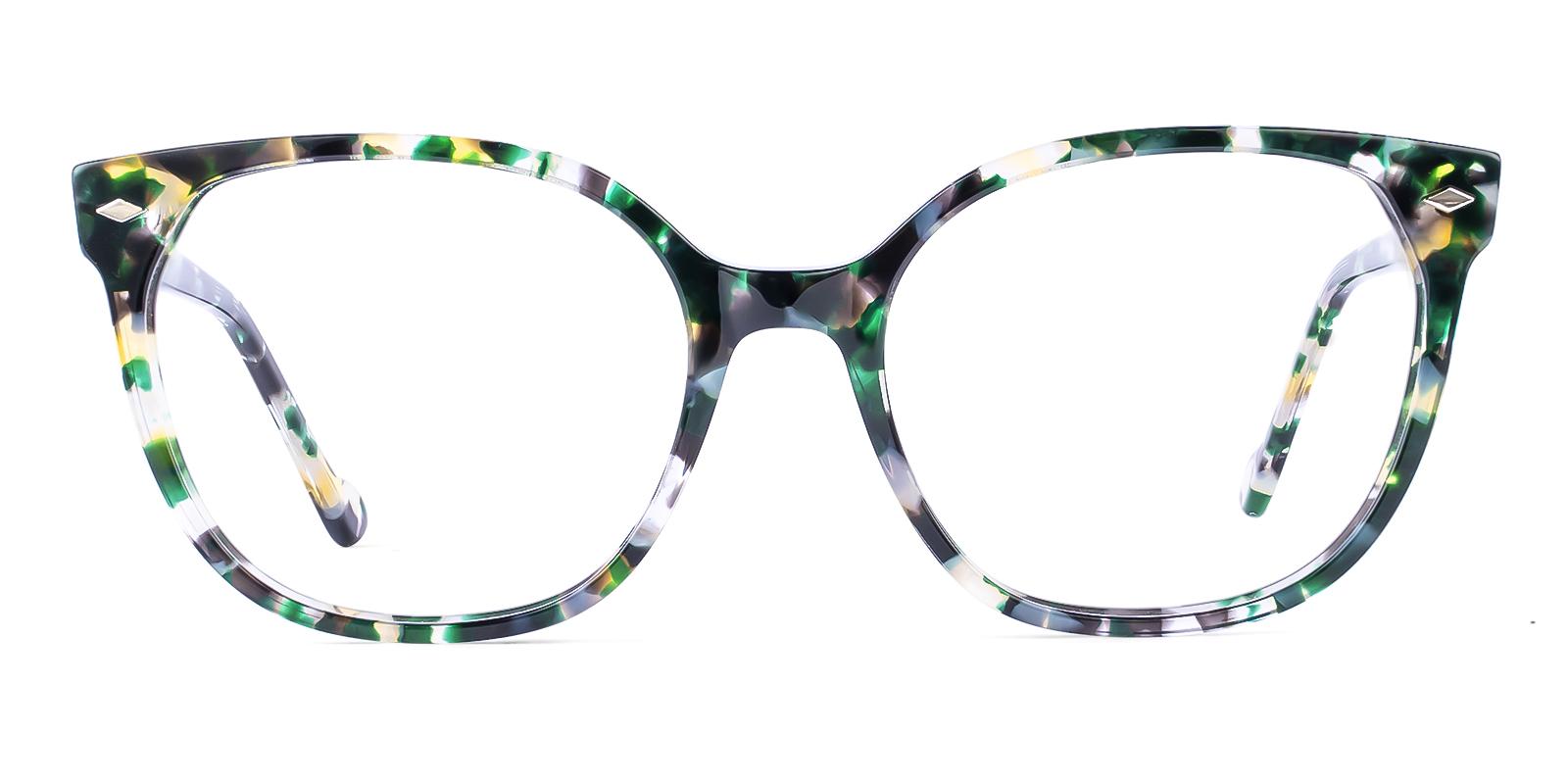 Landel Pattern Acetate Eyeglasses , SpringHinges , UniversalBridgeFit Frames from ABBE Glasses