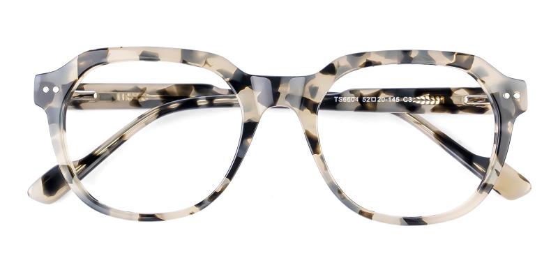 Sarcoress Ivory-tortoise  Frames from ABBE Glasses
