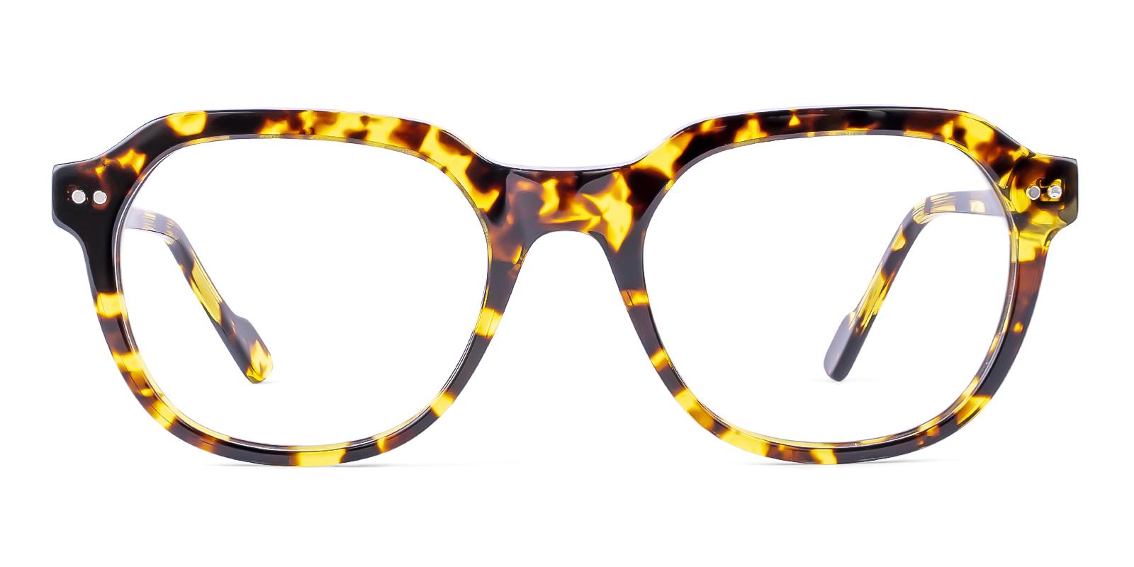 Sarcoress Tortoise Acetate Eyeglasses , SpringHinges , UniversalBridgeFit Frames from ABBE Glasses