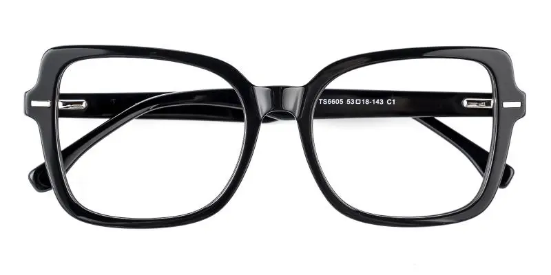 Homkin Black  Frames from ABBE Glasses