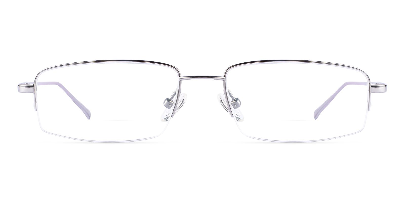 Spaceast Silver Titanium Eyeglasses , NosePads Frames from ABBE Glasses
