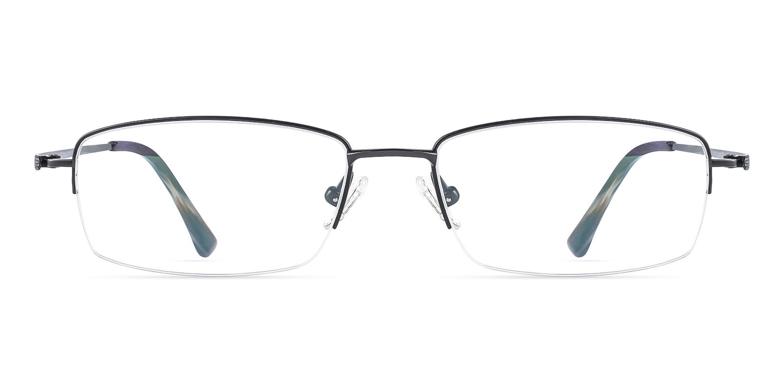 Bateur Black Titanium Eyeglasses , NosePads Frames from ABBE Glasses
