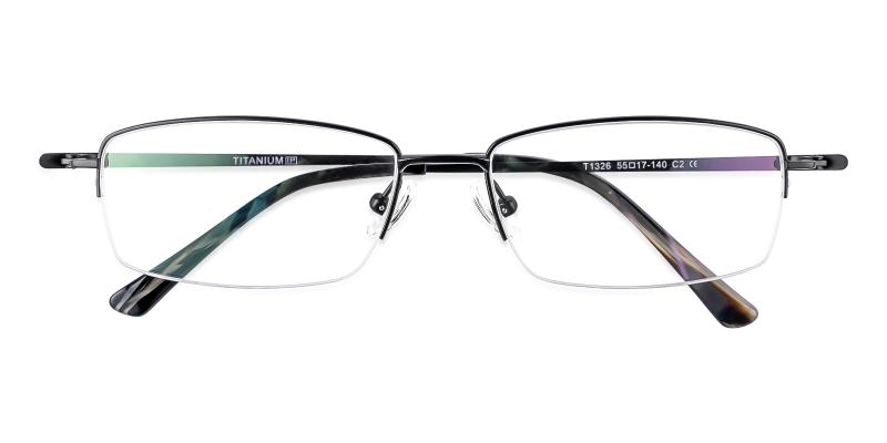 Bateur Black  Frames from ABBE Glasses