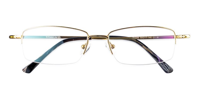 Bateur Gold  Frames from ABBE Glasses