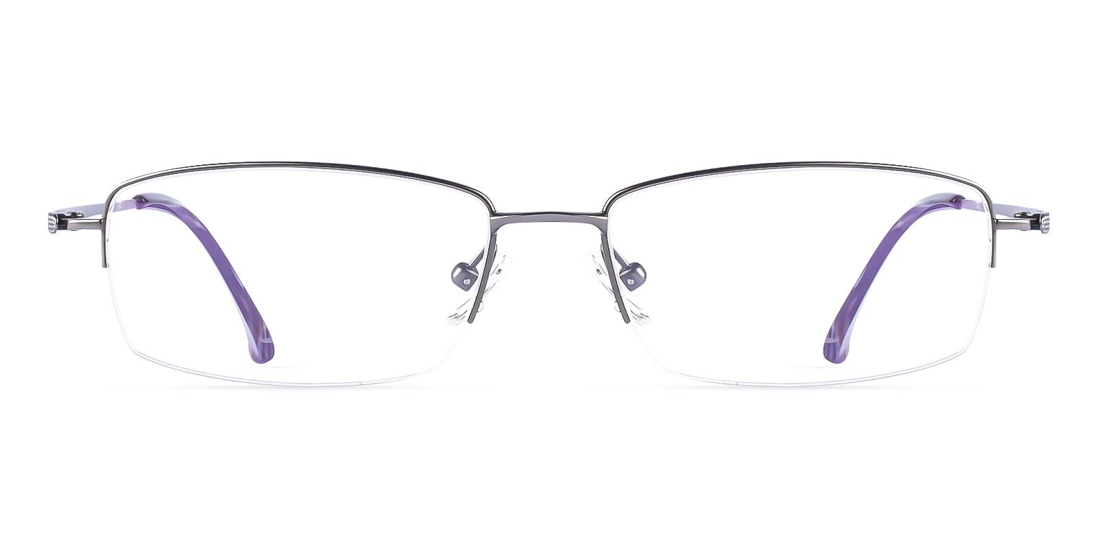 Bateur Gun Titanium Eyeglasses , NosePads Frames from ABBE Glasses