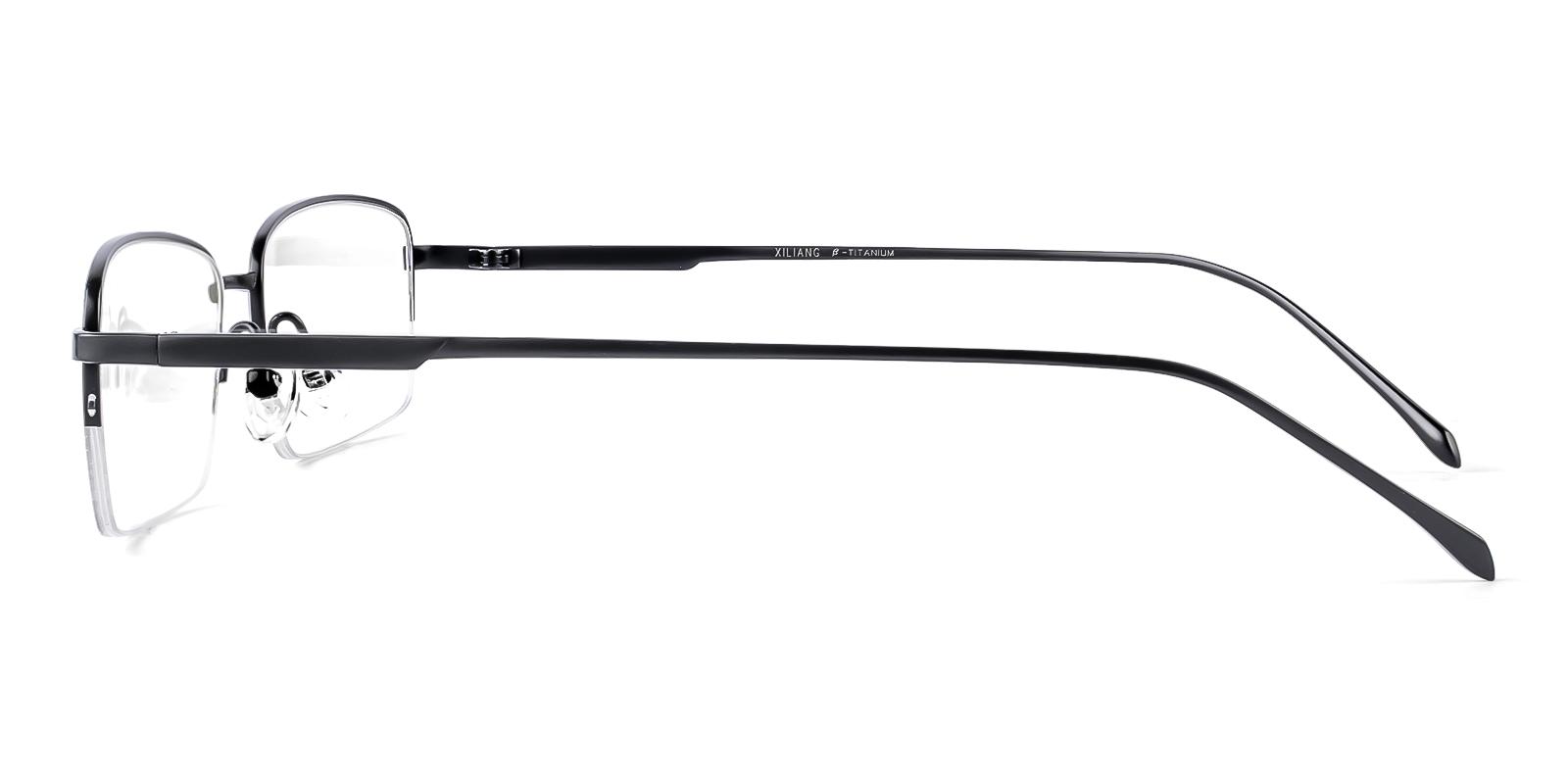 Mammoar Black Titanium Eyeglasses , NosePads Frames from ABBE Glasses