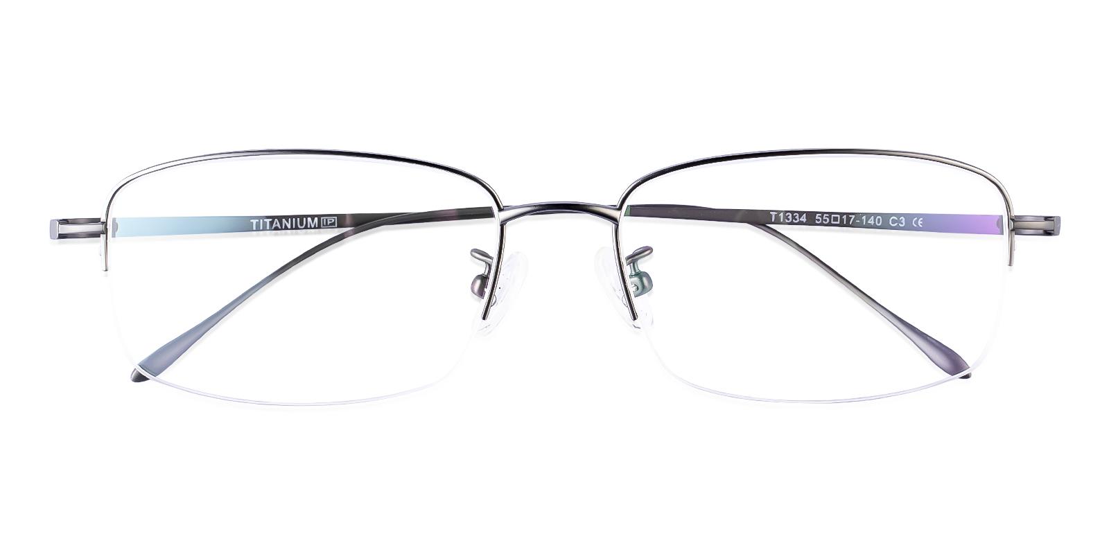 Indeedory Gun Titanium Eyeglasses , NosePads Frames from ABBE Glasses