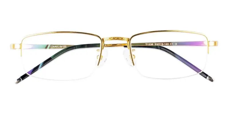 Alternier Gold  Frames from ABBE Glasses