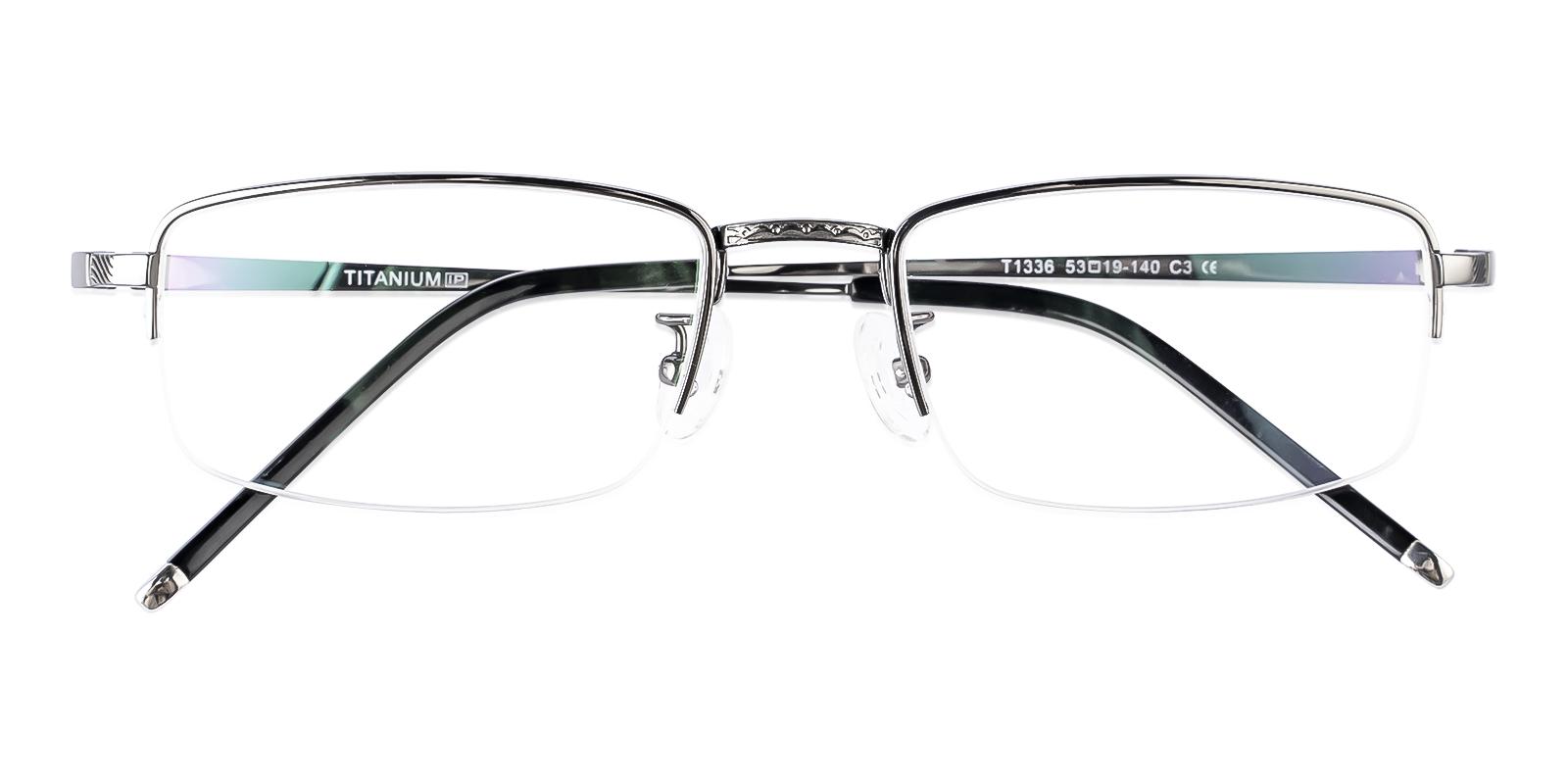 Alternier Gun Titanium Eyeglasses , NosePads Frames from ABBE Glasses