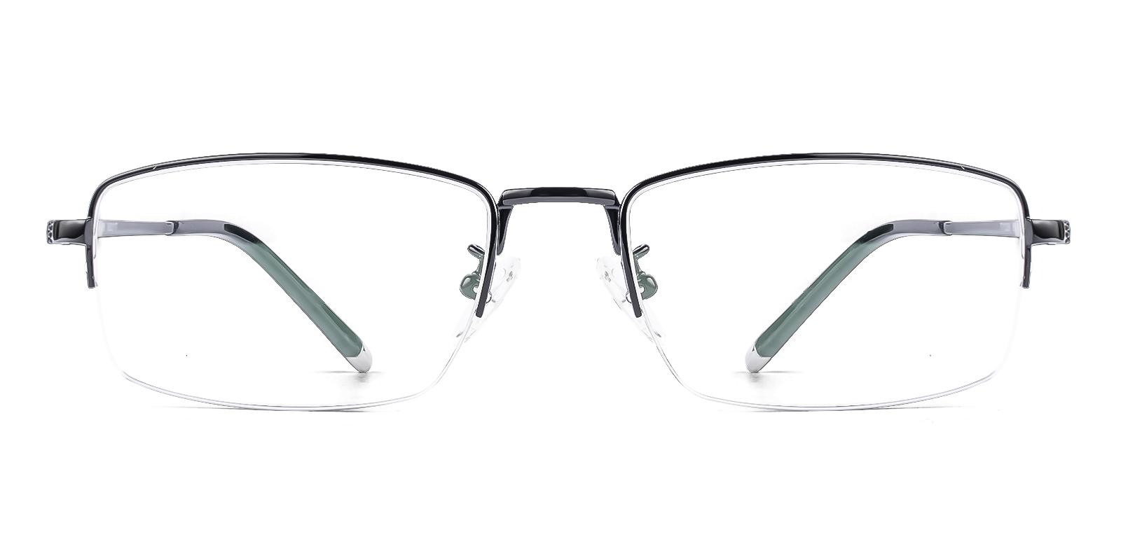 Gregics Black Titanium Eyeglasses , NosePads Frames from ABBE Glasses