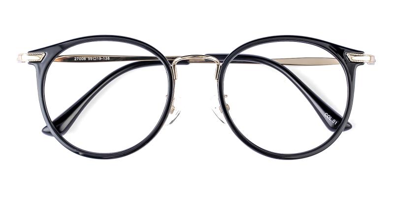 Verace Black  Frames from ABBE Glasses