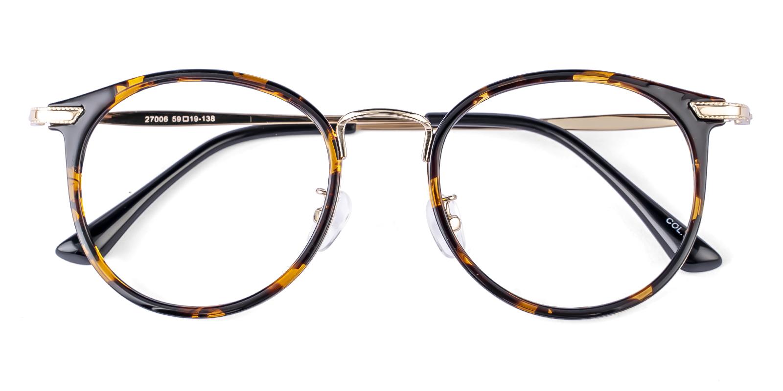 Verace Tortoise Metal , TR Eyeglasses , NosePads Frames from ABBE Glasses