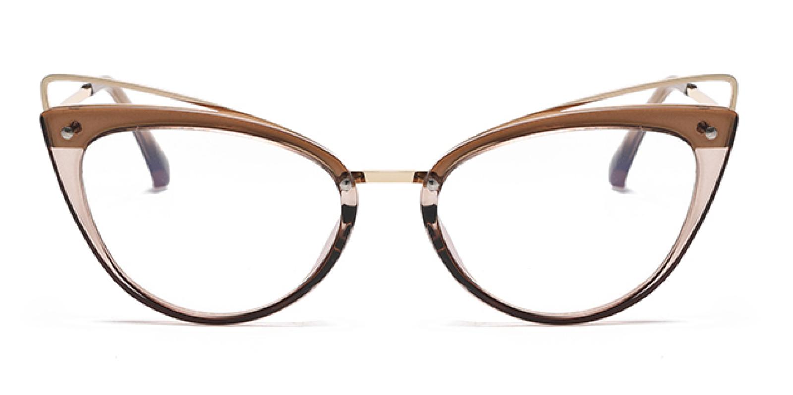 Thahster Brown TR Eyeglasses , SpringHinges , UniversalBridgeFit Frames from ABBE Glasses