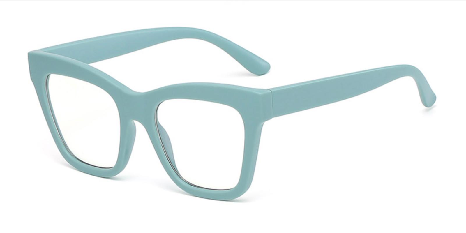 Withour Blue Plastic Eyeglasses , UniversalBridgeFit Frames from ABBE Glasses