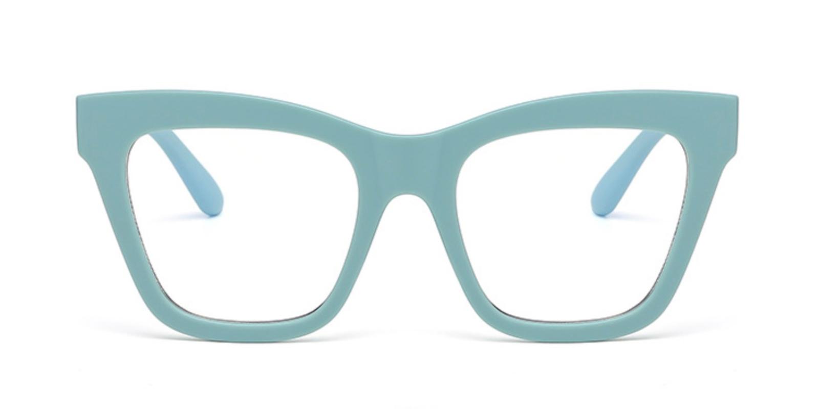 Withour Blue Plastic Eyeglasses , UniversalBridgeFit Frames from ABBE Glasses