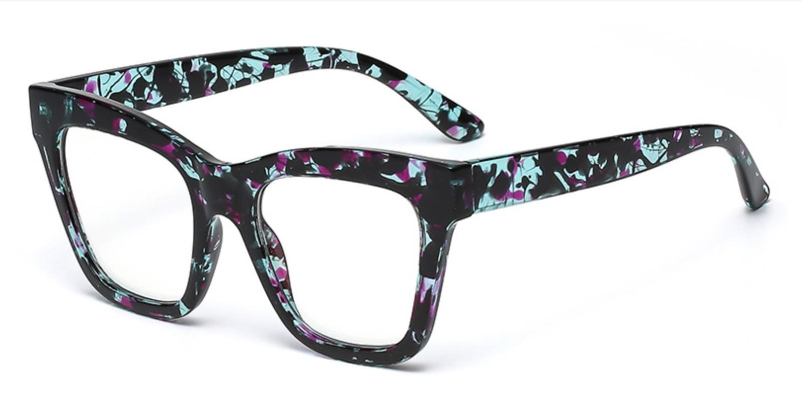 Withour Pattern Plastic Eyeglasses , UniversalBridgeFit Frames from ABBE Glasses