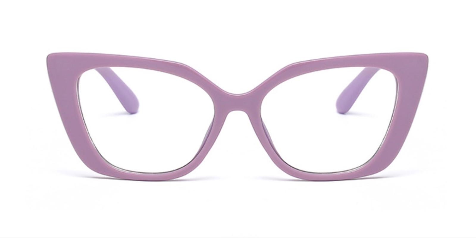 Menfold Purple Plastic Eyeglasses , UniversalBridgeFit Frames from ABBE Glasses