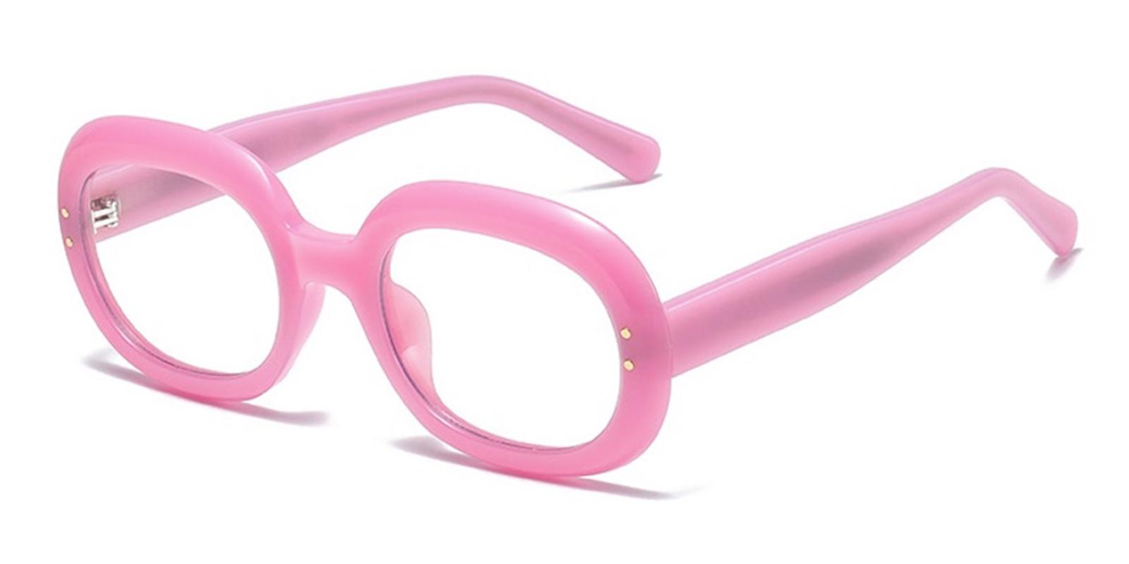 Sociular Pink Acetate , TR Eyeglasses , UniversalBridgeFit Frames from ABBE Glasses