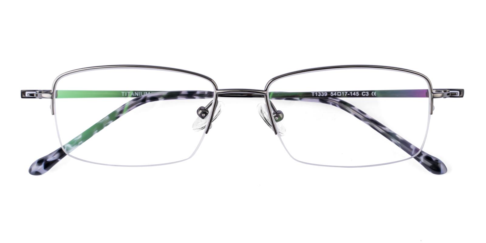 Absel Gun Titanium Eyeglasses , NosePads Frames from ABBE Glasses