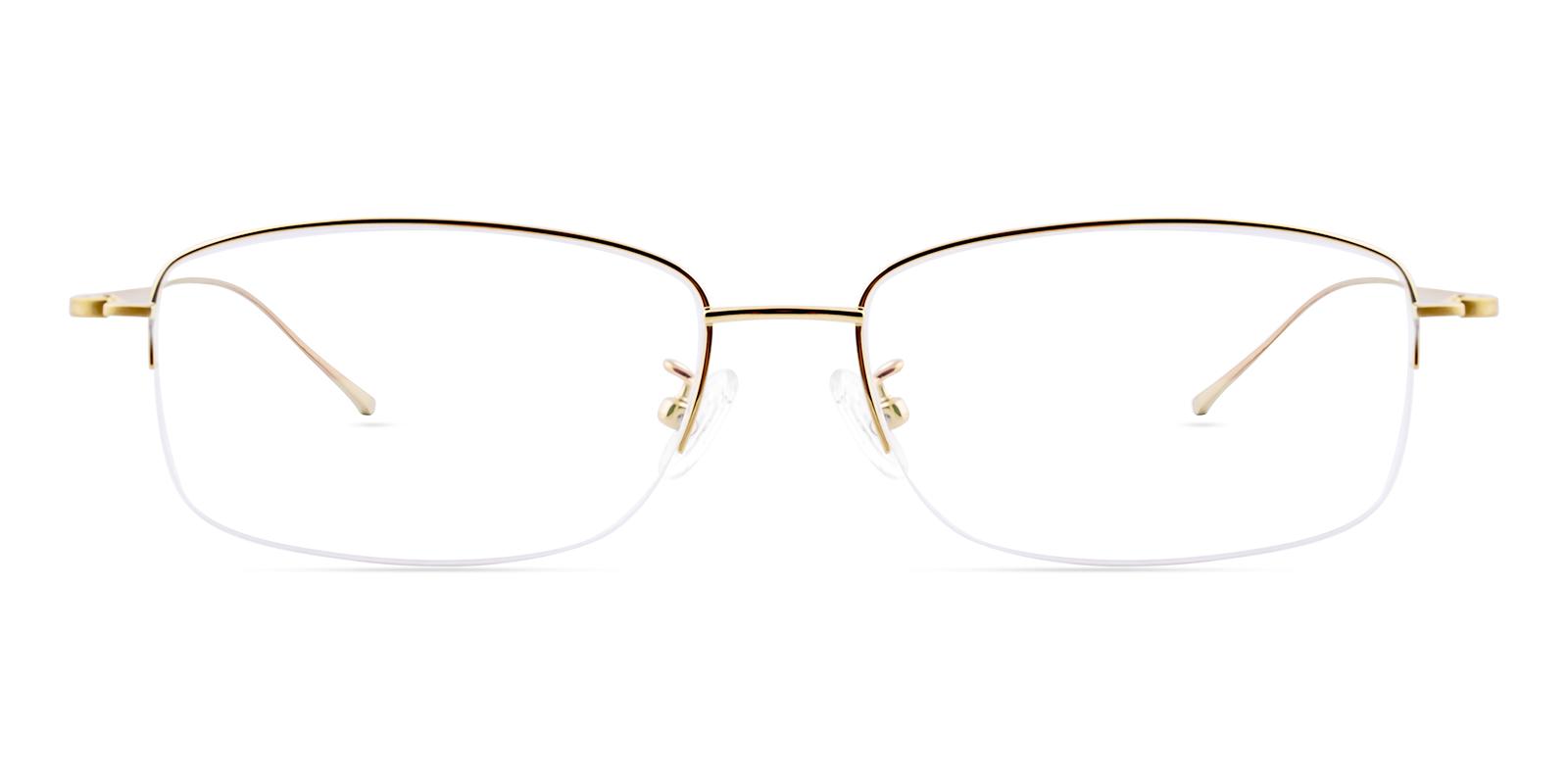 Tatkin Gold Titanium Eyeglasses , NosePads Frames from ABBE Glasses