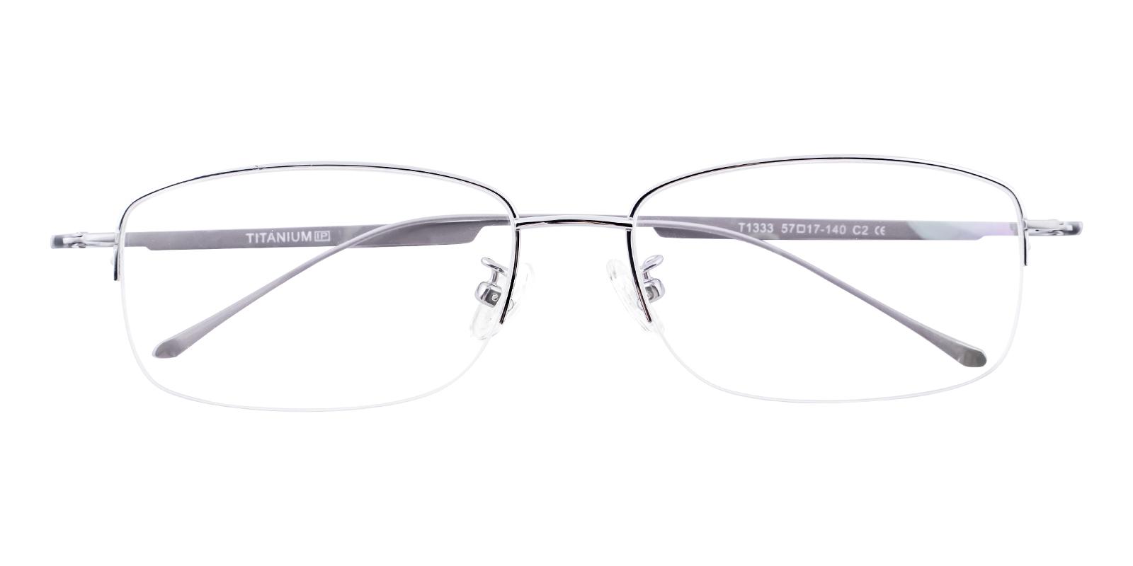 Tatkin Silver Titanium Eyeglasses , NosePads Frames from ABBE Glasses