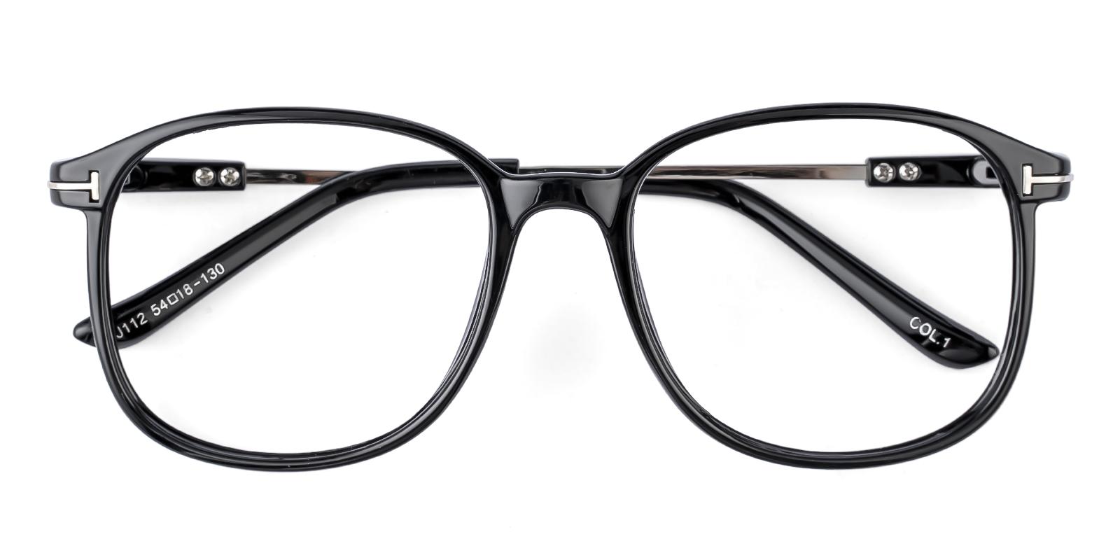 Bloda Black TR Eyeglasses , UniversalBridgeFit Frames from ABBE Glasses