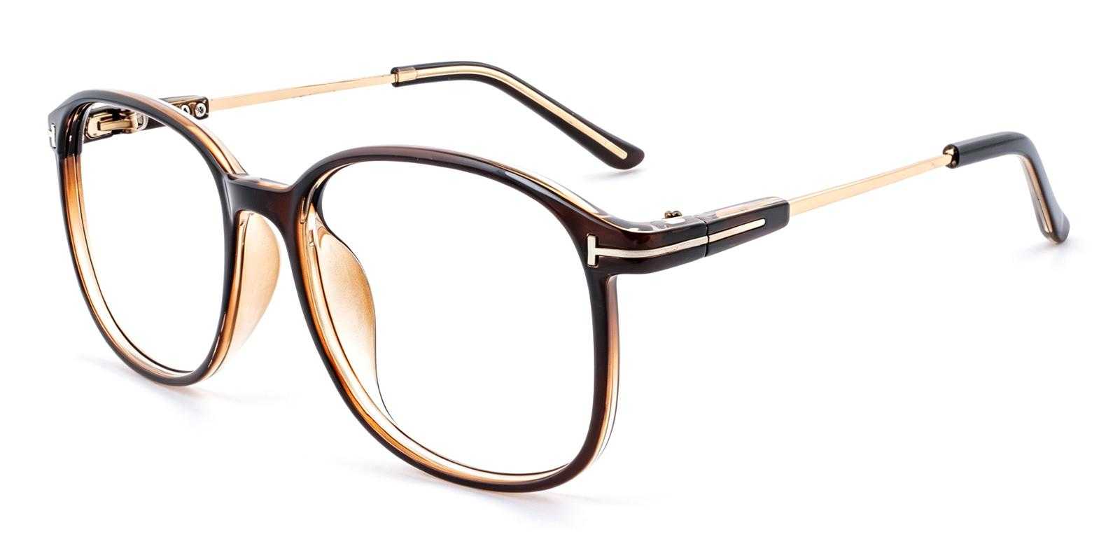Bloda Brown TR Eyeglasses , UniversalBridgeFit Frames from ABBE Glasses