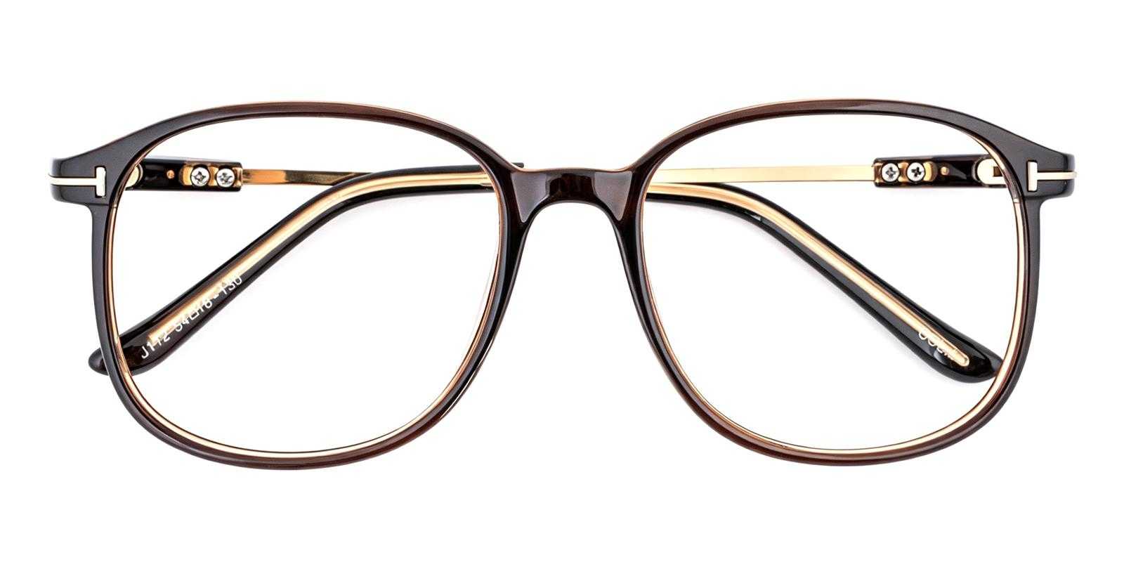 Bloda Brown TR Eyeglasses , UniversalBridgeFit Frames from ABBE Glasses
