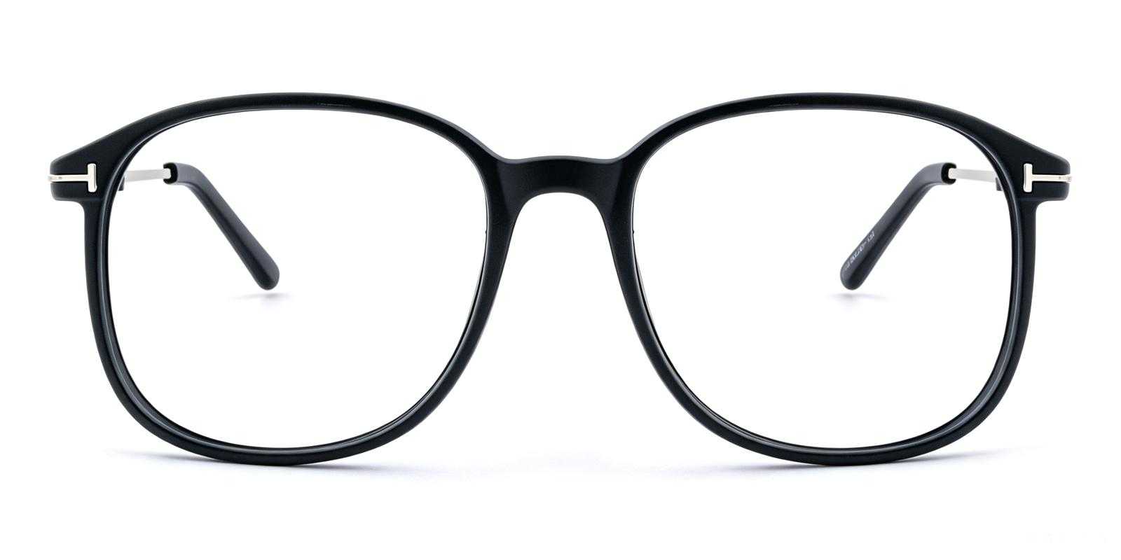 Bloda Matte-black TR Eyeglasses , UniversalBridgeFit Frames from ABBE Glasses