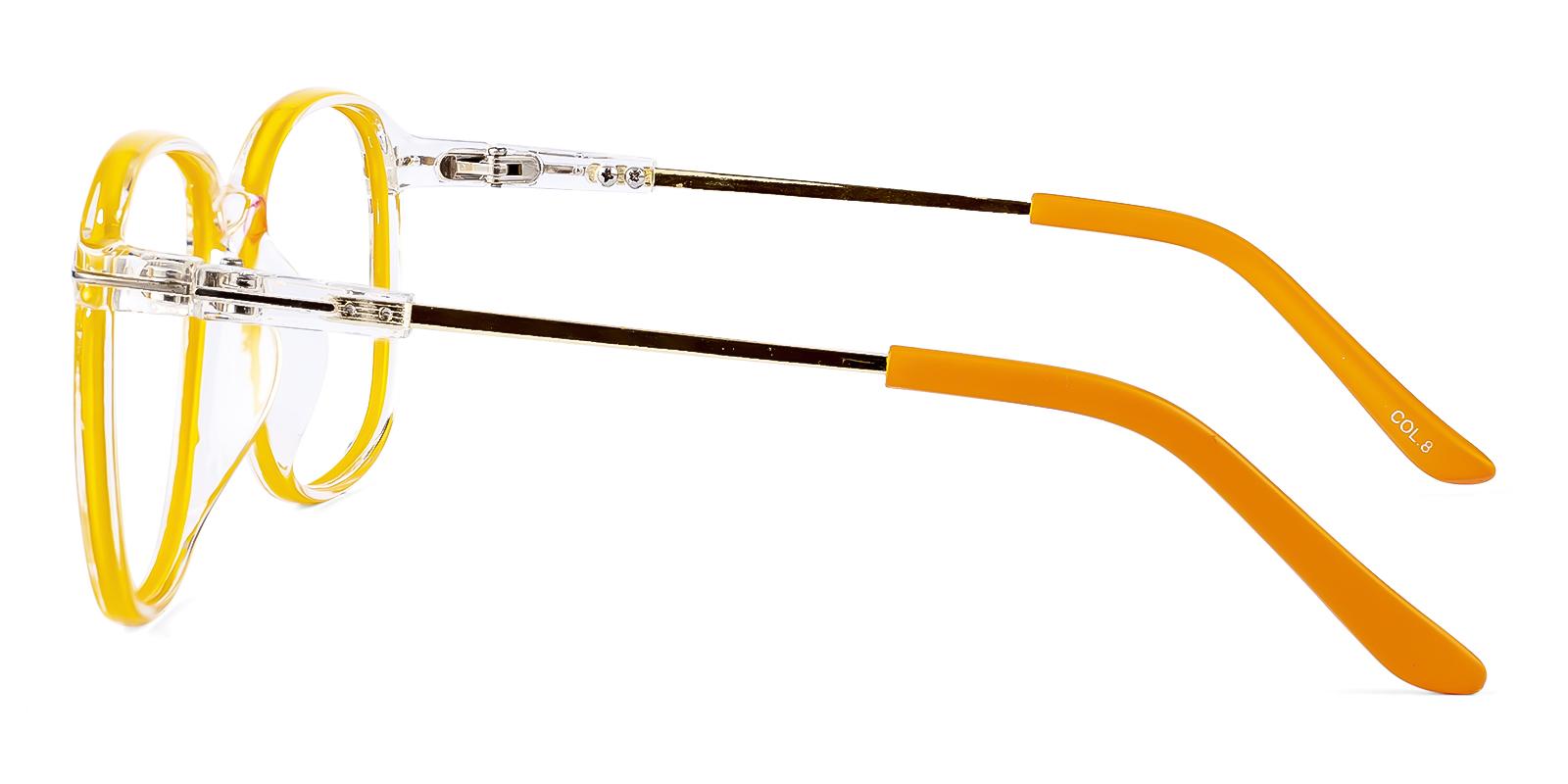 Bloda Yellow TR Eyeglasses , UniversalBridgeFit Frames from ABBE Glasses