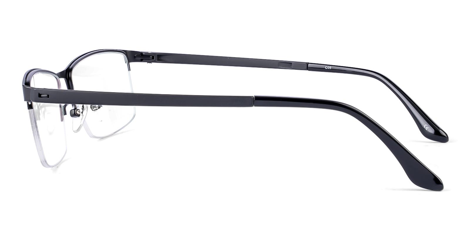 Kepan Black Metal , TR Eyeglasses , NosePads Frames from ABBE Glasses