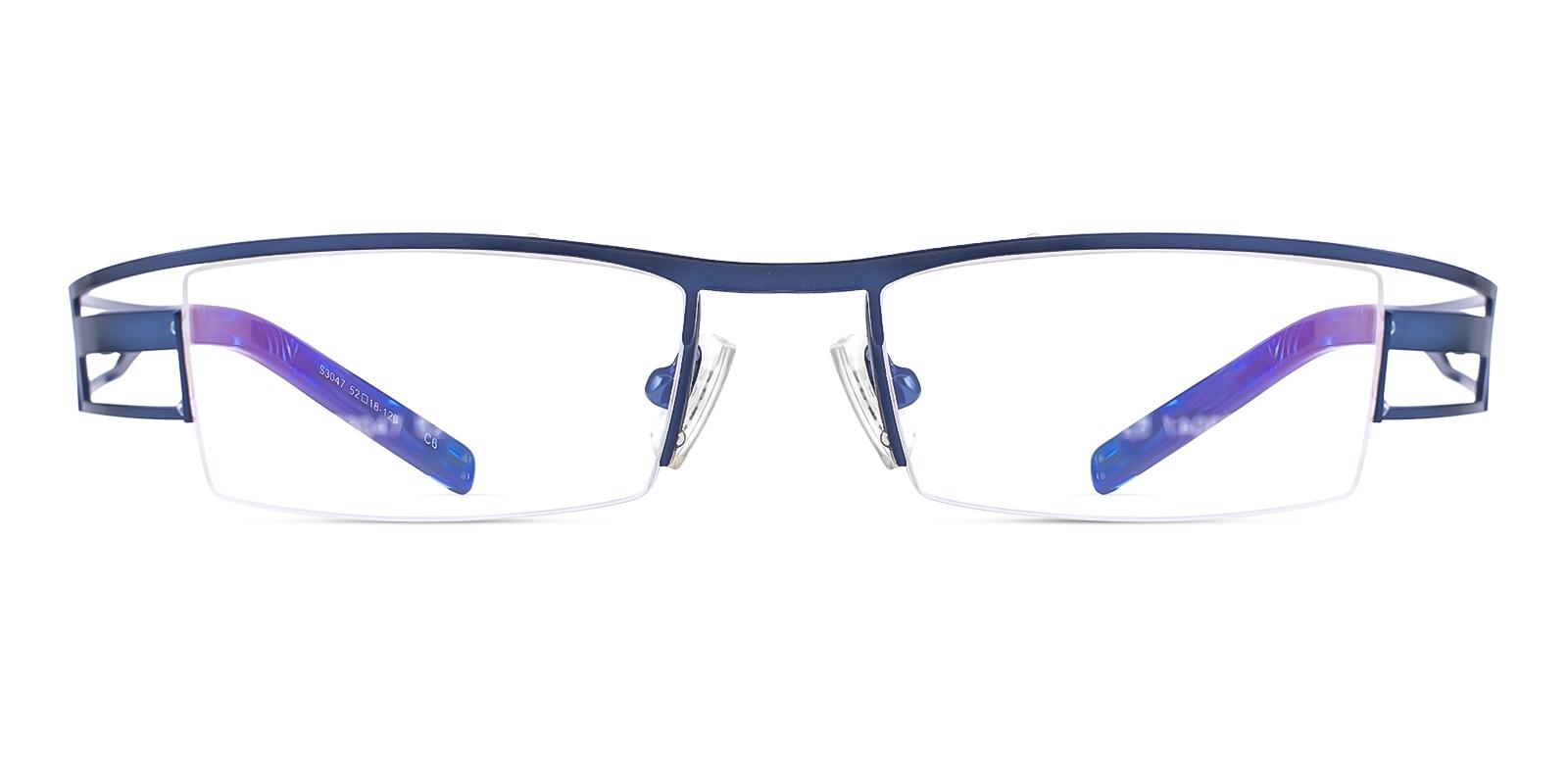Artics Blue Metal Eyeglasses , NosePads , SportsGlasses Frames from ABBE Glasses