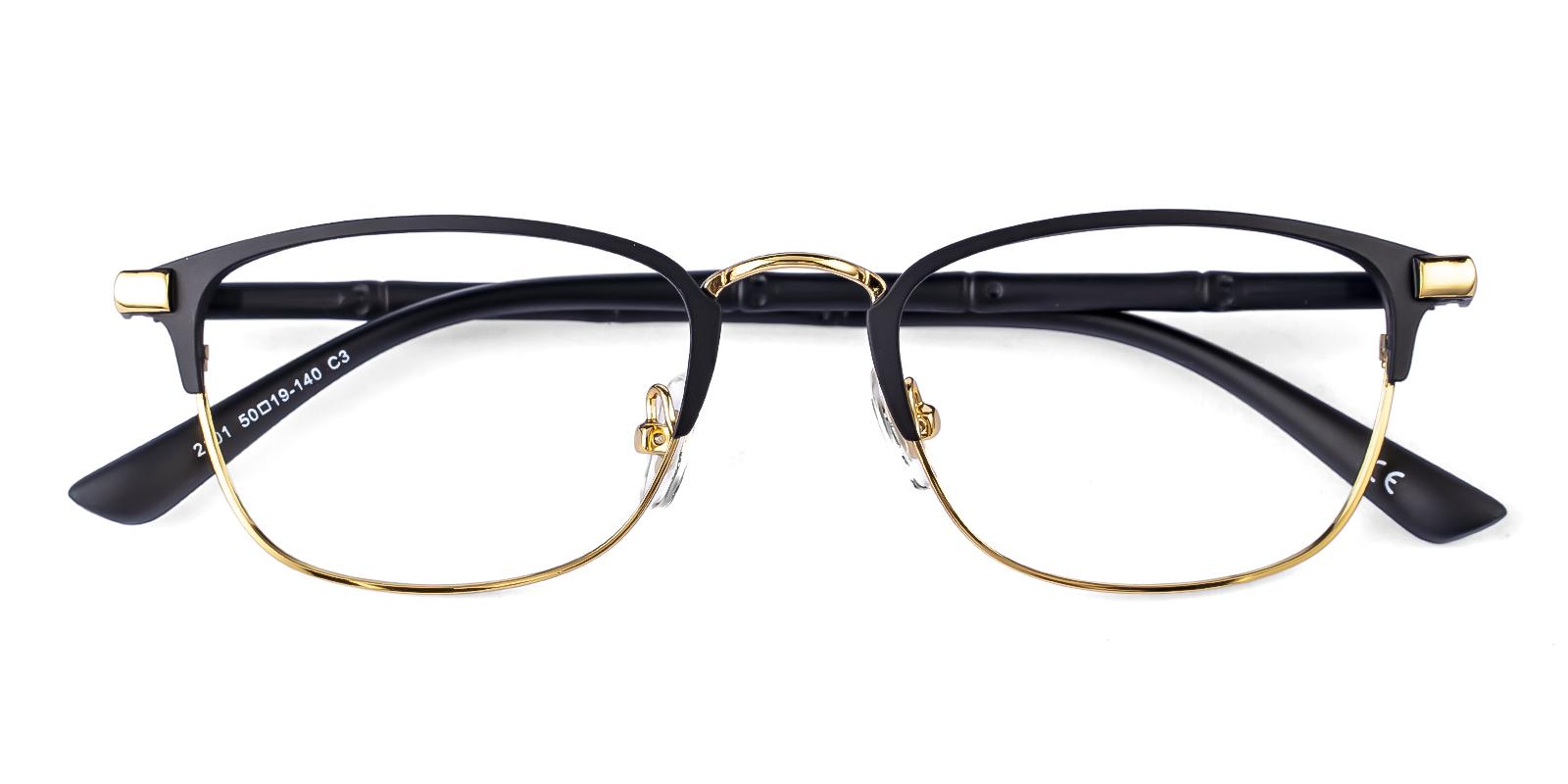 Linfy Gold Metal , TR Eyeglasses , NosePads Frames from ABBE Glasses