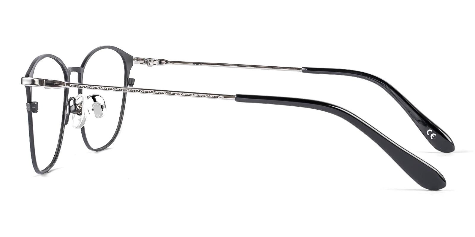 Nedal Silver Metal Eyeglasses , NosePads Frames from ABBE Glasses