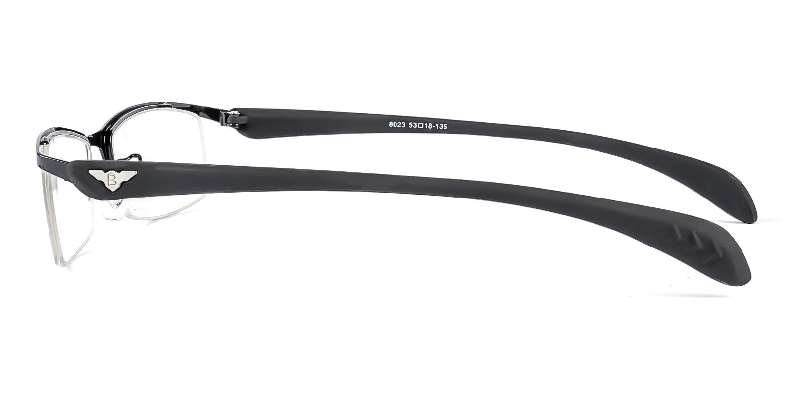 Breakair Black Metal , TR Eyeglasses , NosePads Frames from ABBE Glasses