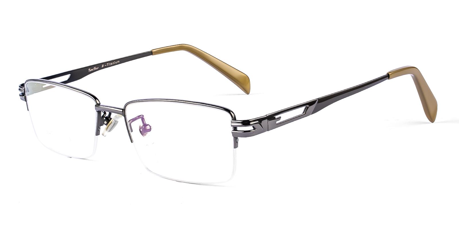 Hypnary Gun Titanium Eyeglasses , NosePads Frames from ABBE Glasses