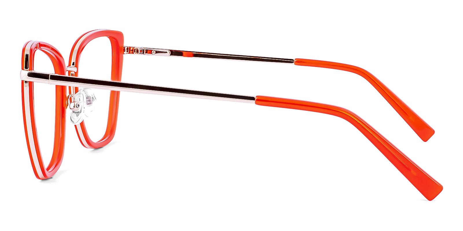 Mairism Red Metal , TR Eyeglasses , SpringHinges , NosePads Frames from ABBE Glasses